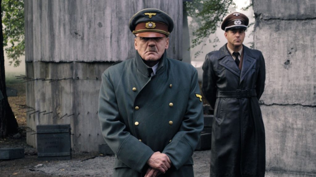 Adolf Hitler (Bruno Ganz) and Albert Speer (Heino Ferch) i Der Untergang (Foto: Sandrew Metronome).