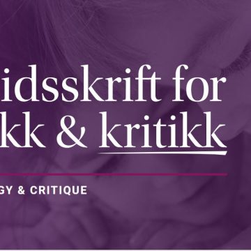 Banner for Nordisk tidsskrift for pedagogikk og kritikk