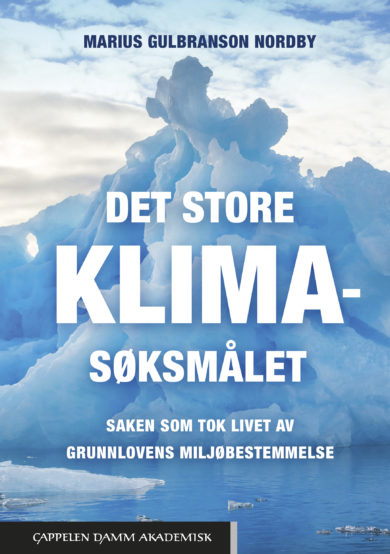 Bok om Det store klimasøksmålet